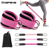 Yoga Workout Resistance Ankle Straps