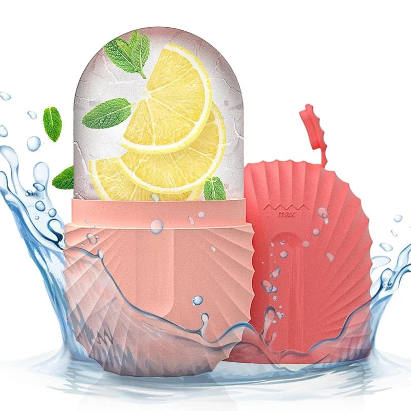 Ice Cube Face Roller Electric Massage Device