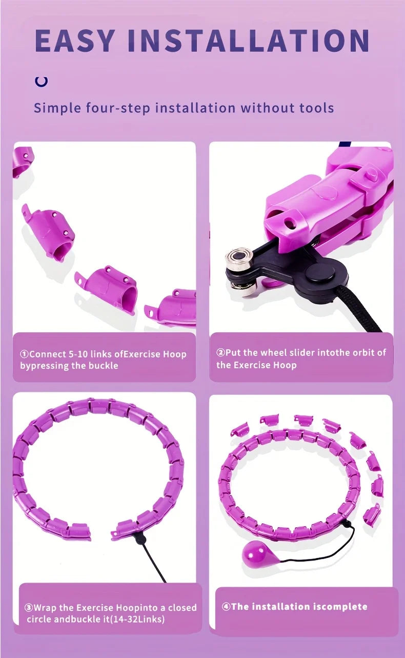 Yoga Fitness Pilates Smart Hula Hoop