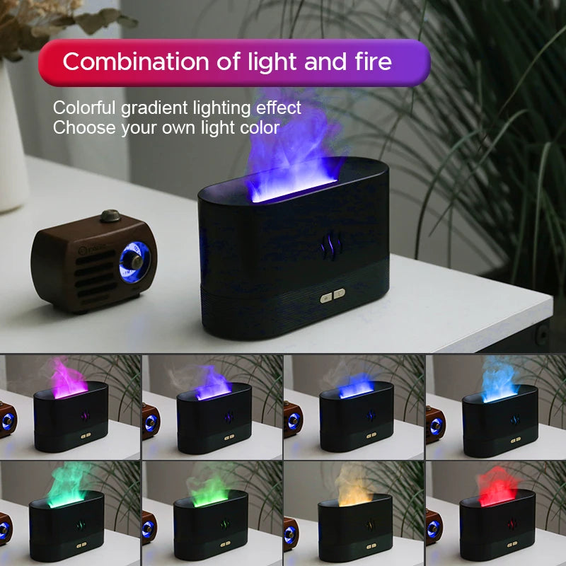 Creative Design Essential Oil Flame Diffuser