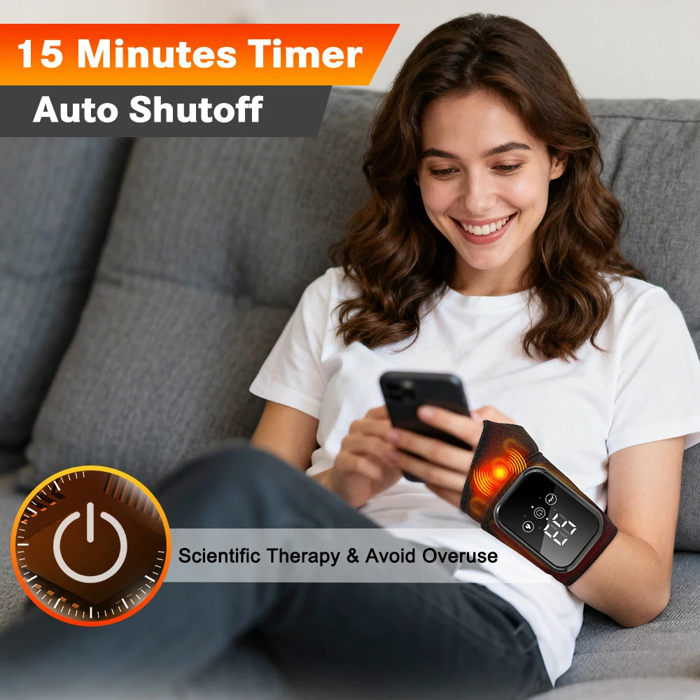 Electric Wrist Heating Massage Device