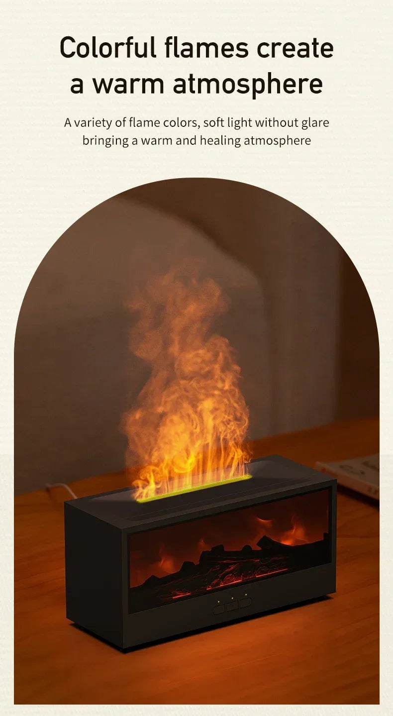 Creative Fireplace Design Essential Oil Diffuser