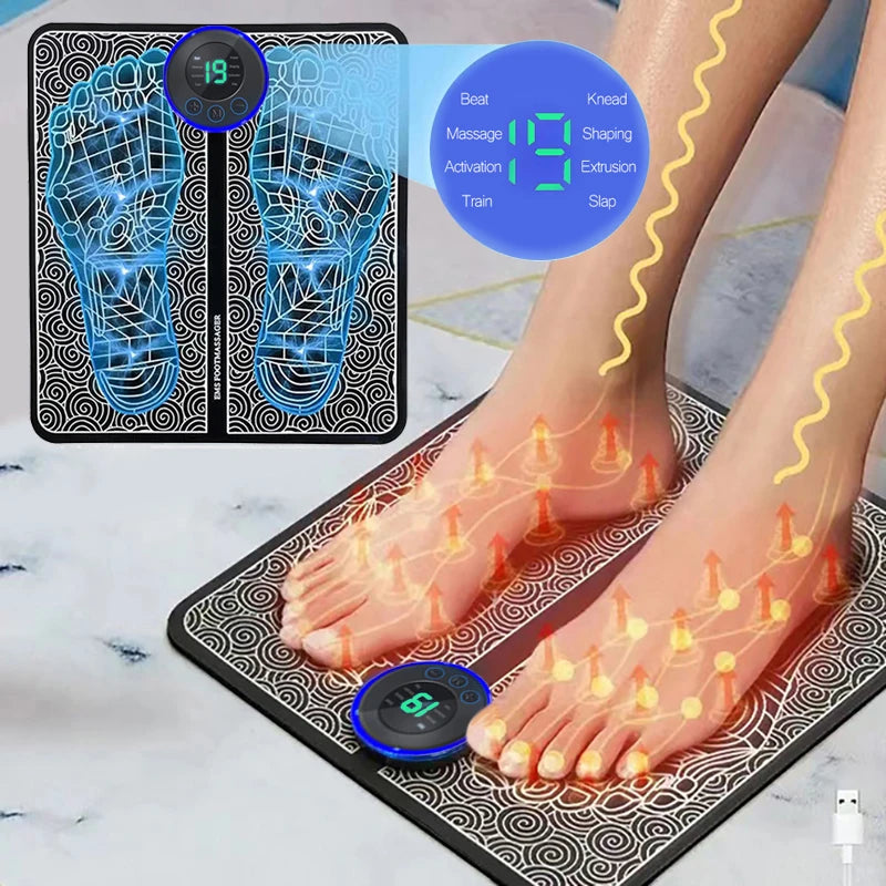 Electric EMS Foot Massager Device