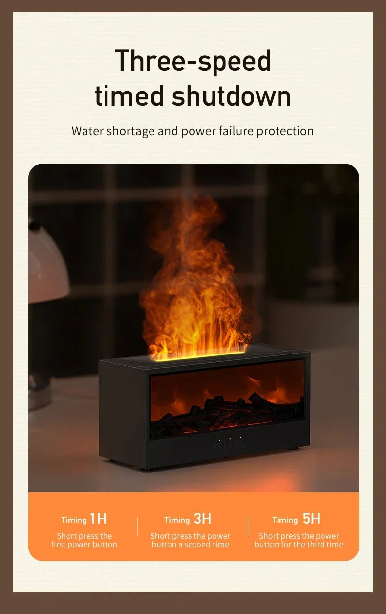 Creative Fireplace Design Essential Oil Diffuser