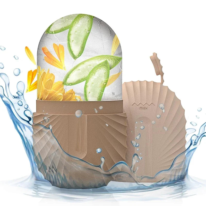 Ice Cube Face Roller Electric Massage Device