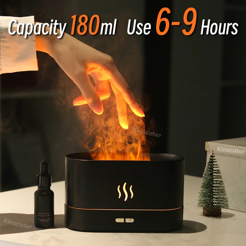 Creative Design Essential Oil Flame Diffuser