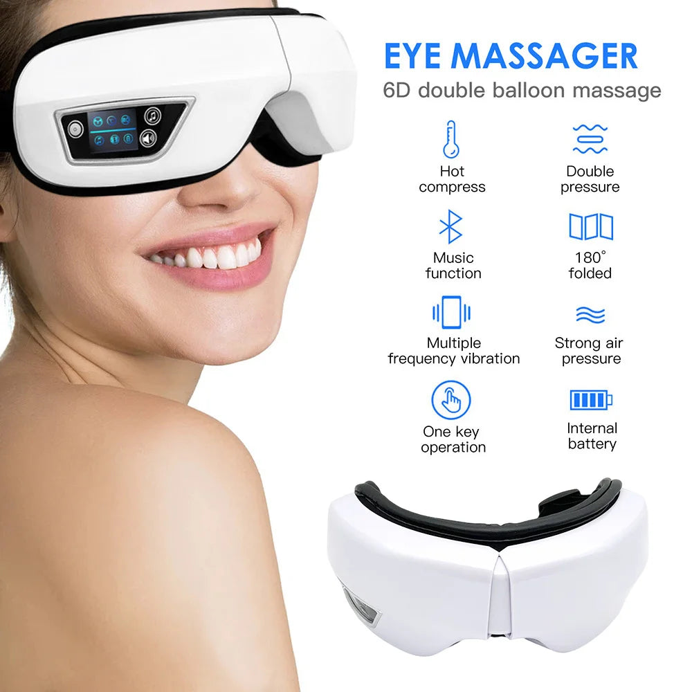 Soothing Relaxing 3D Eye Massaging Device