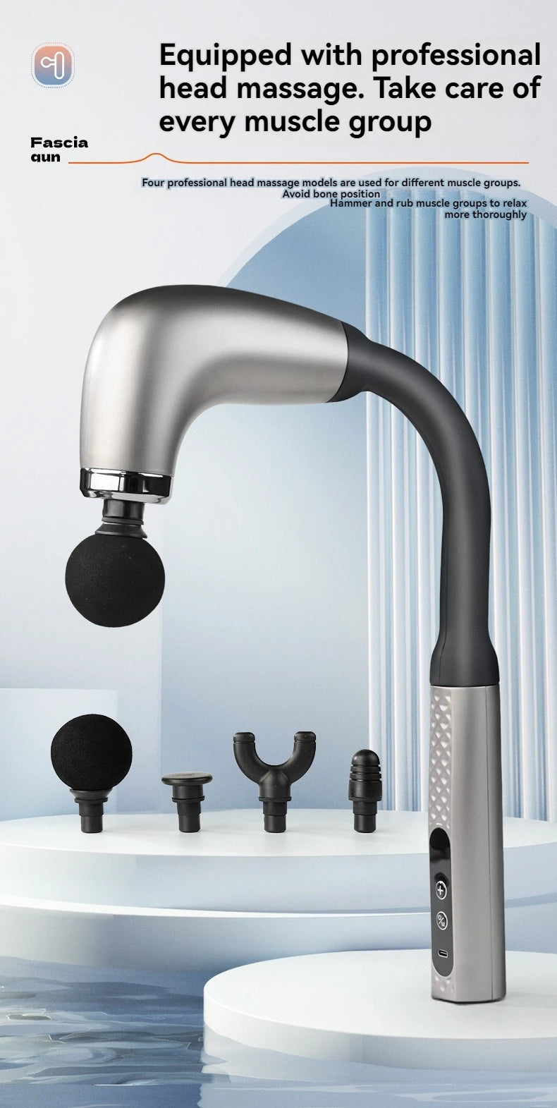 Smart Electric Full Body Massage Gun