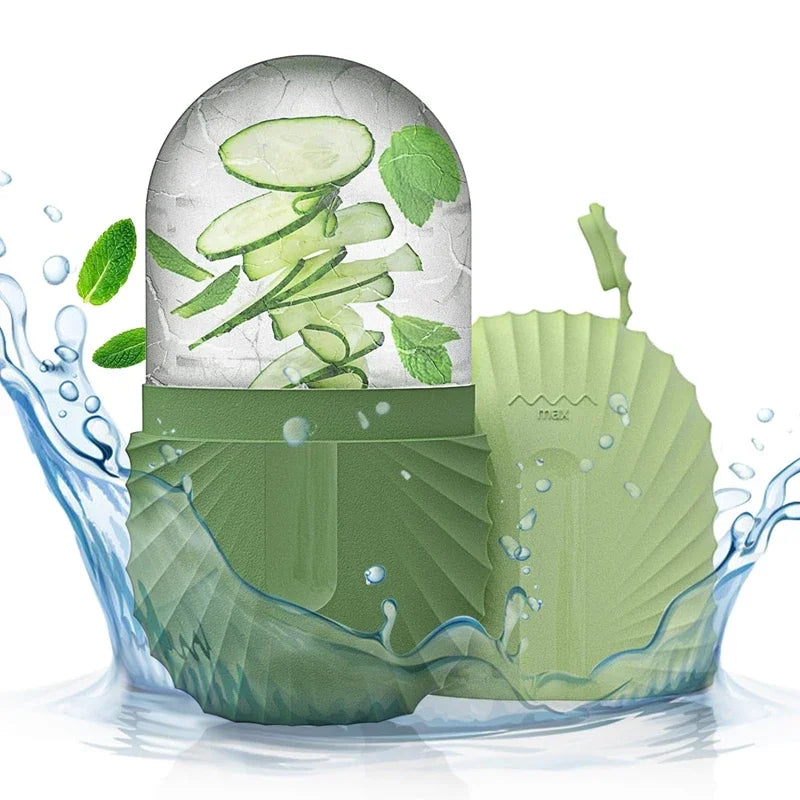 Ice Cube Face Roller Electric Massage Device