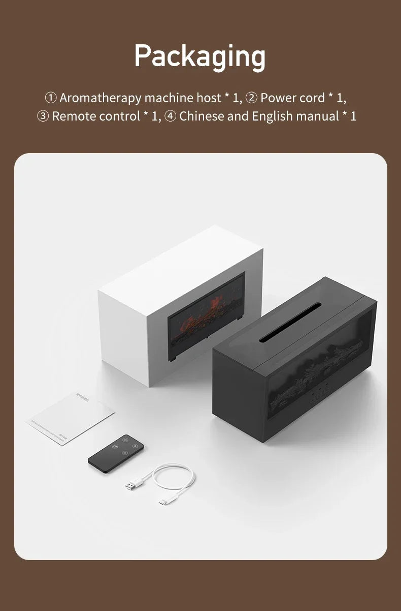 Creative Fireplace Design Essential Oil Diffuser