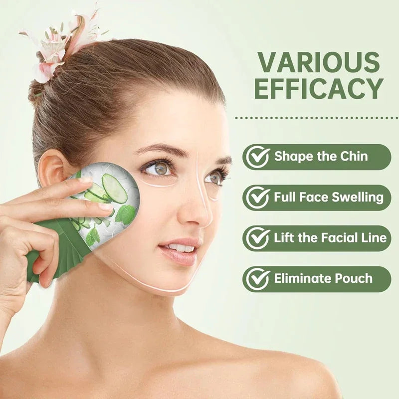 Ice Cube Face Roller Electric Massage Device
