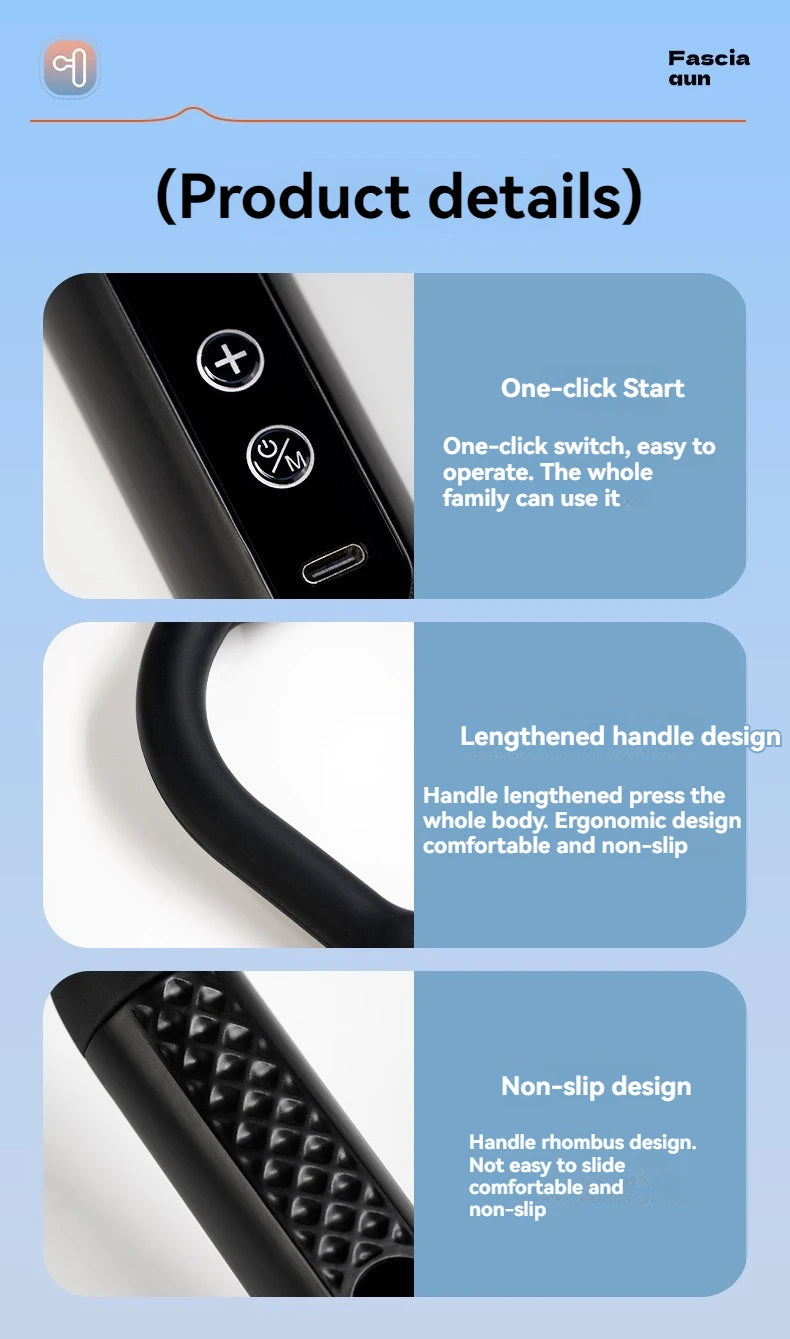 Smart Electric Full Body Massage Gun