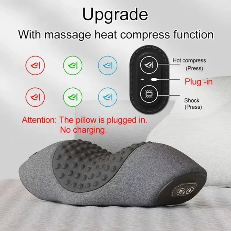 Electric Cervical Neck Massage Pillow
