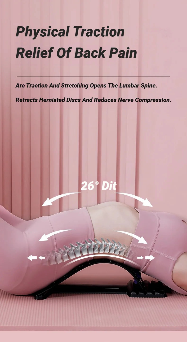 Relaxing Adjustable Back Stretcher