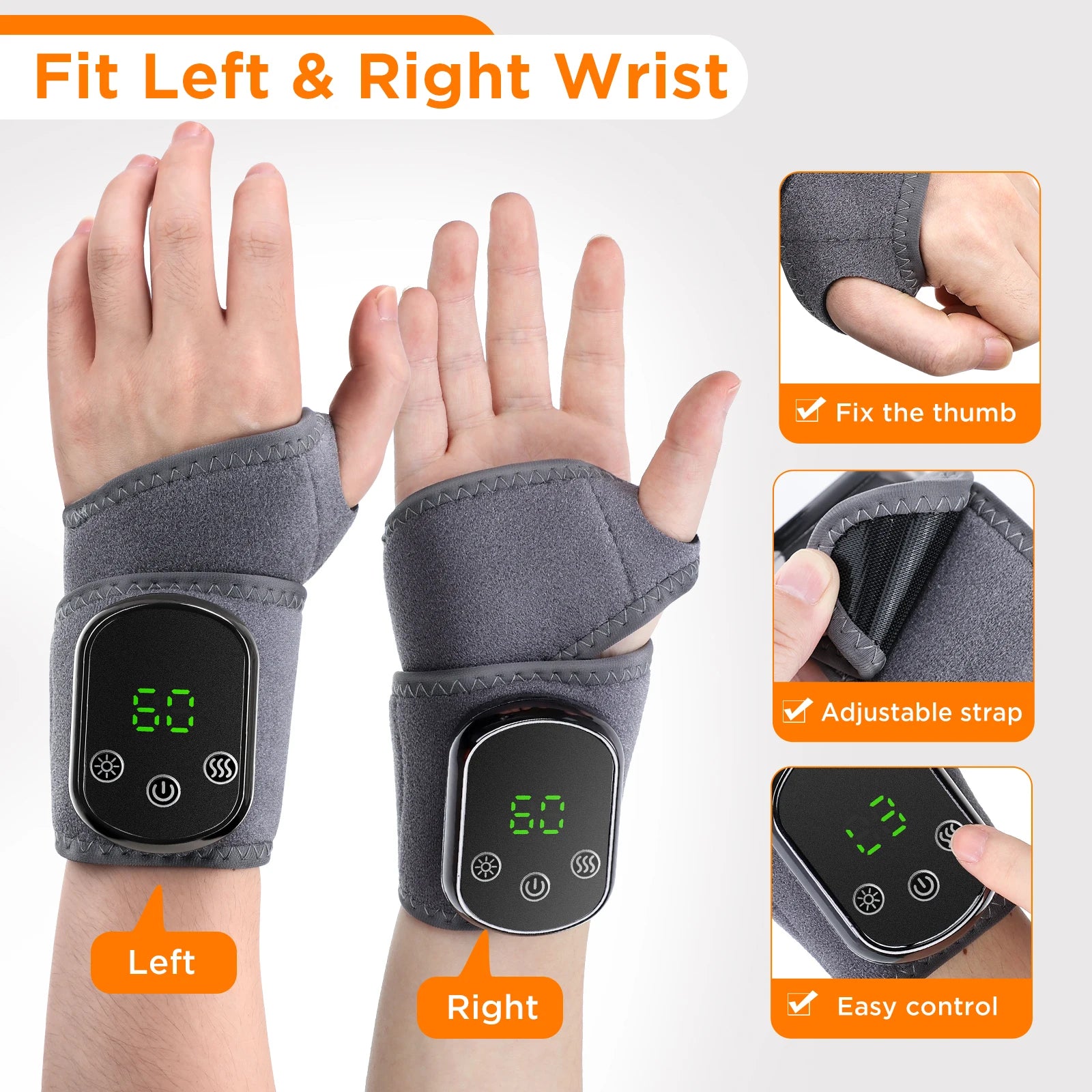 Electric Wrist Heating Massage Device