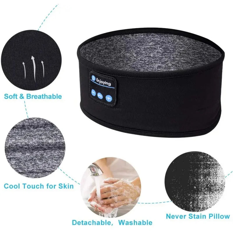 Smart Bluetooth Sleep Mask & Head Band