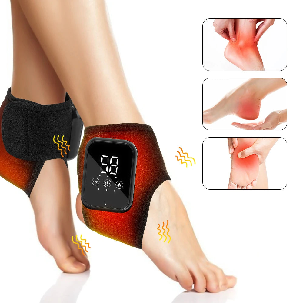 Relaxing Ankle Heating Massage Device
