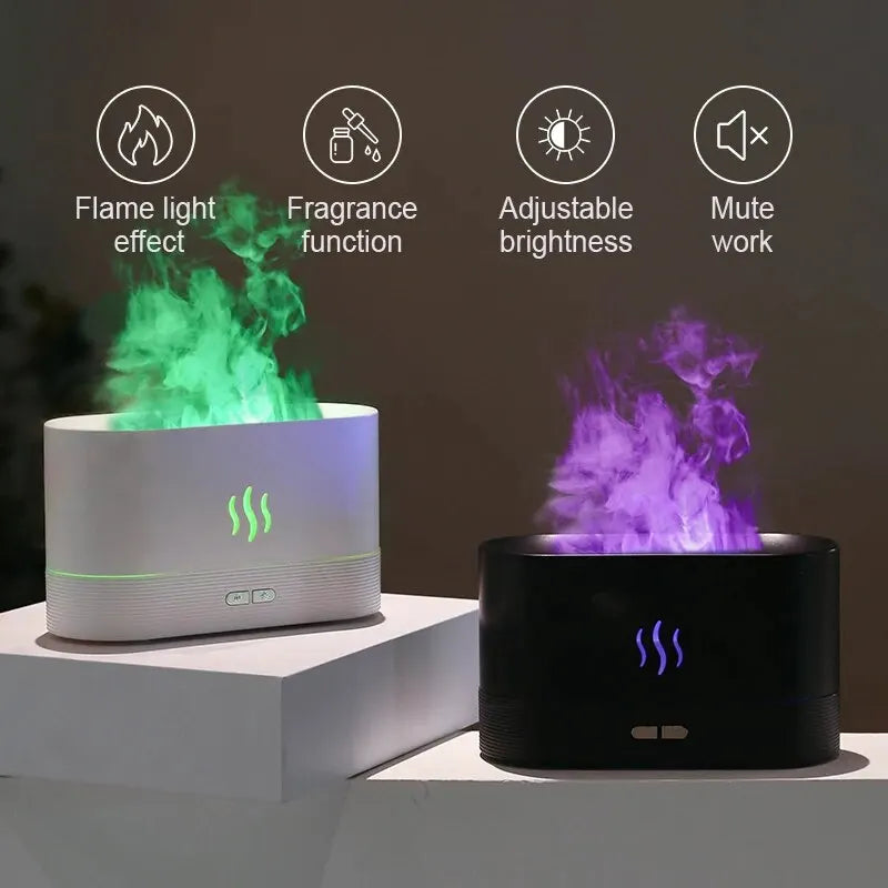 Creative Design Essential Oil Flame Diffuser