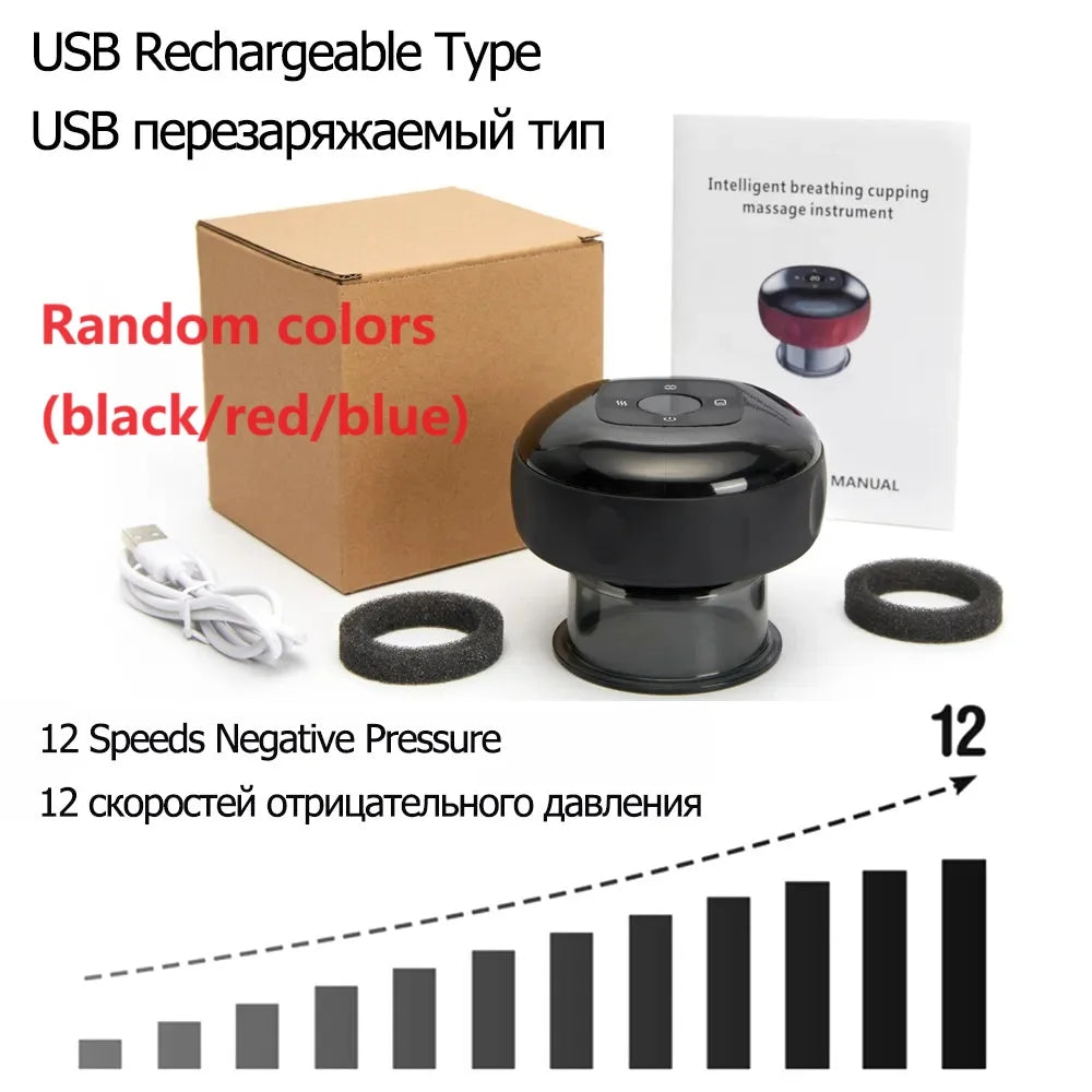 Electric Vacuum Cupping Massage Device
