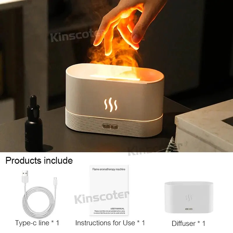 Creative Design Essential Oil Flame Diffuser