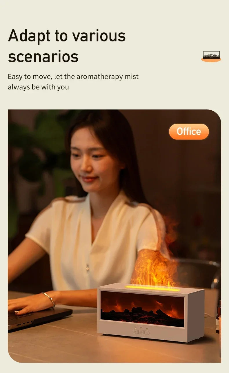 Creative Fireplace Design Essential Oil Diffuser