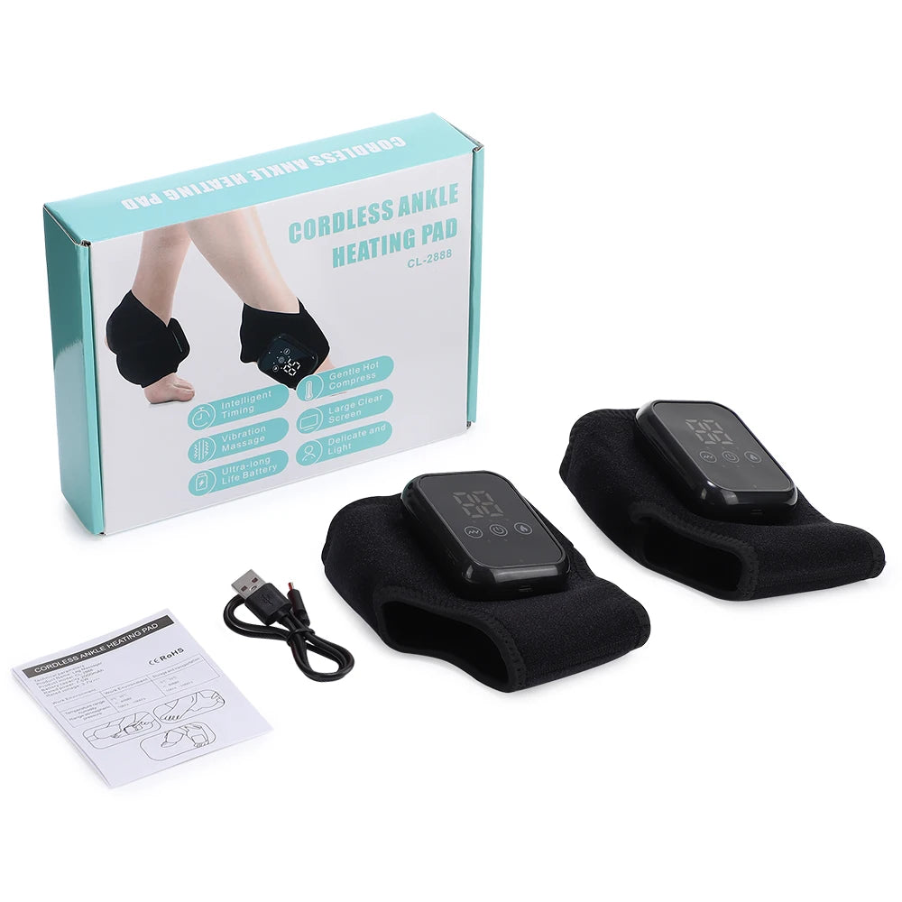Relaxing Ankle Heating Massage Device