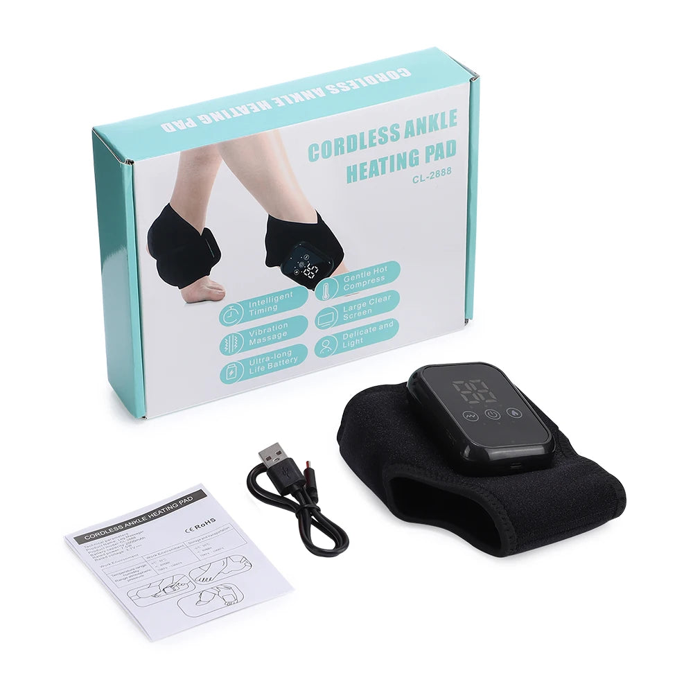 Relaxing Ankle Heating Massage Device